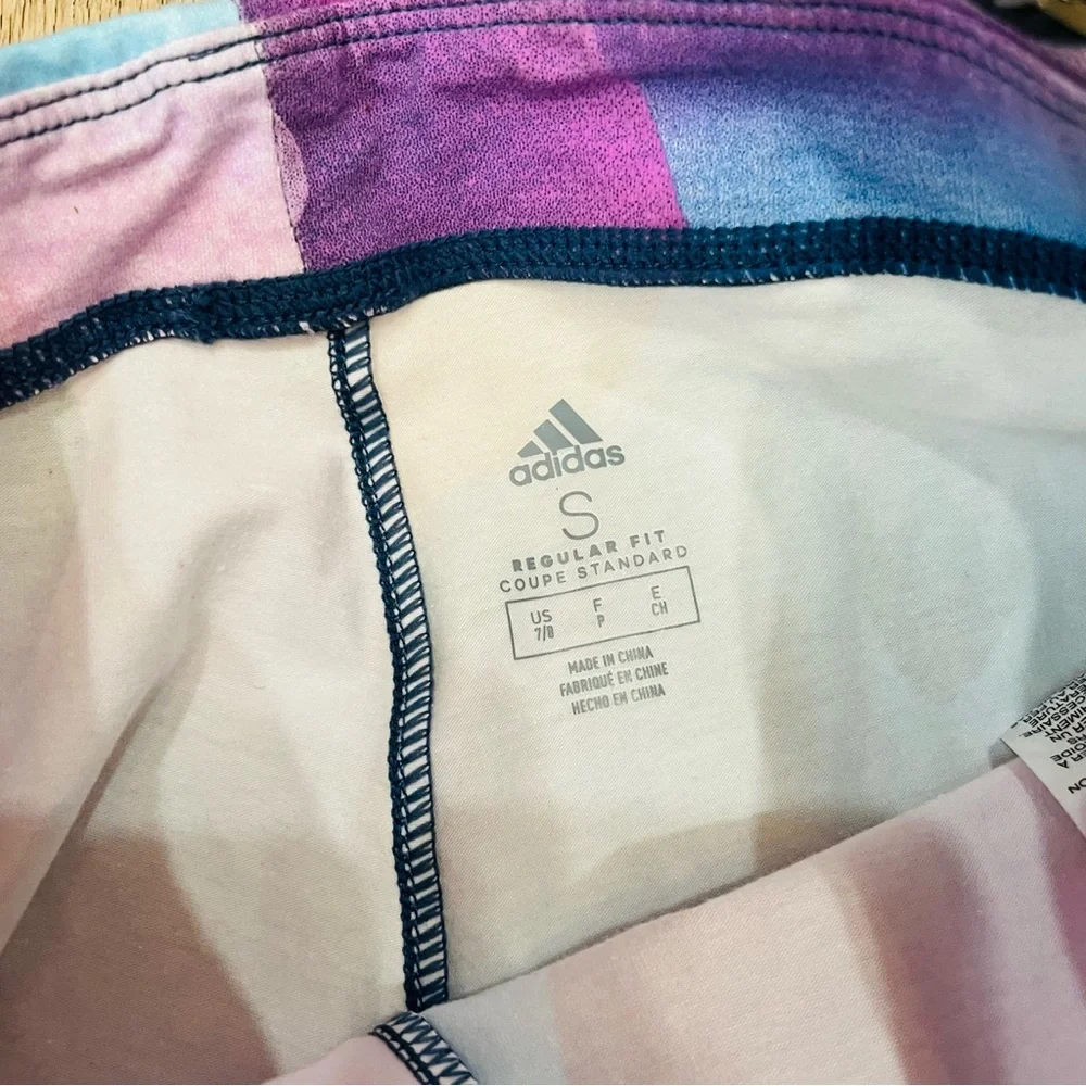 NWT adidas Girls' Aeroready Performance Long Tights sz small - Picture 4 of 5